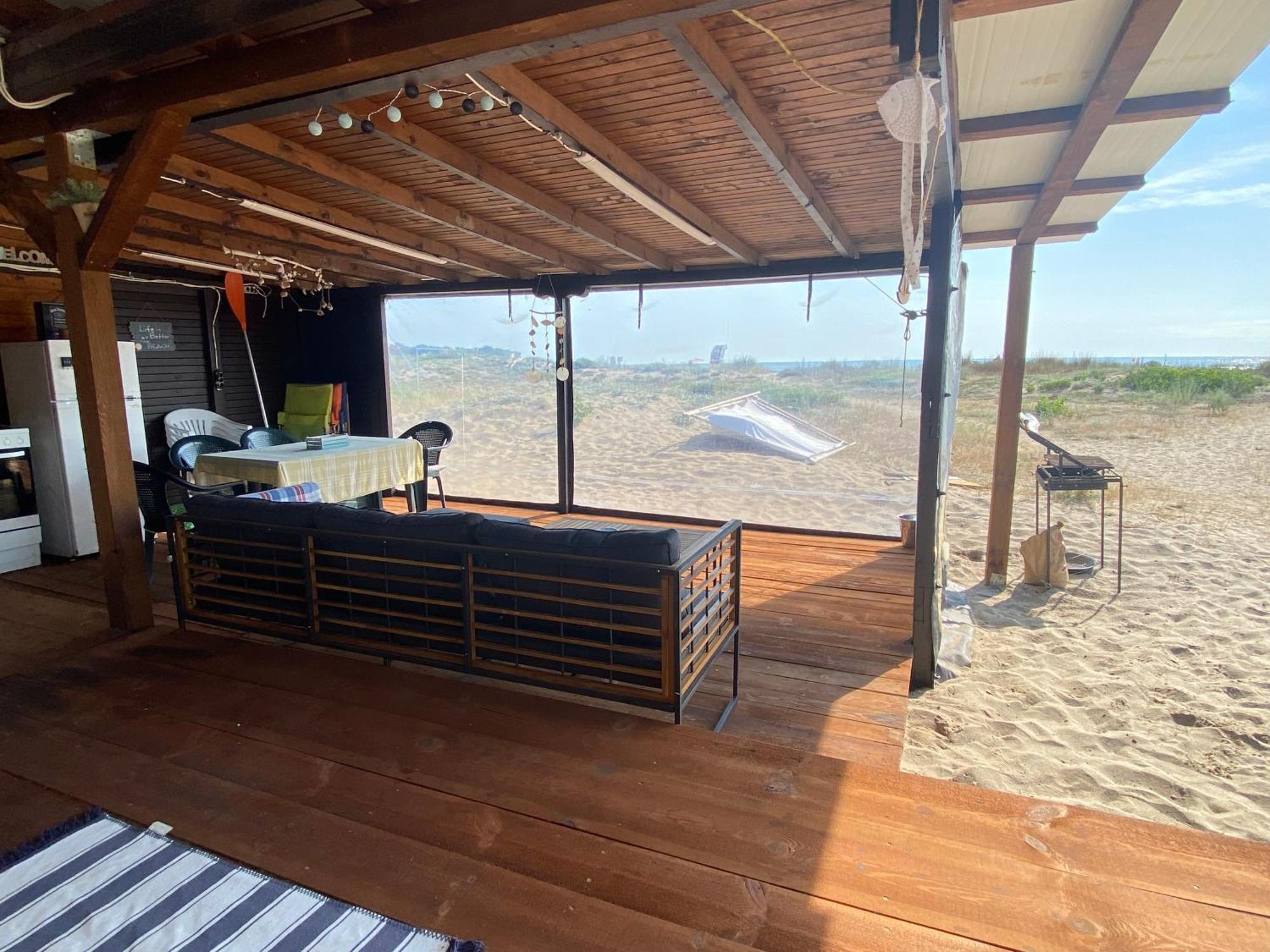 Sea Caravan On The Beach 希典 外观 照片