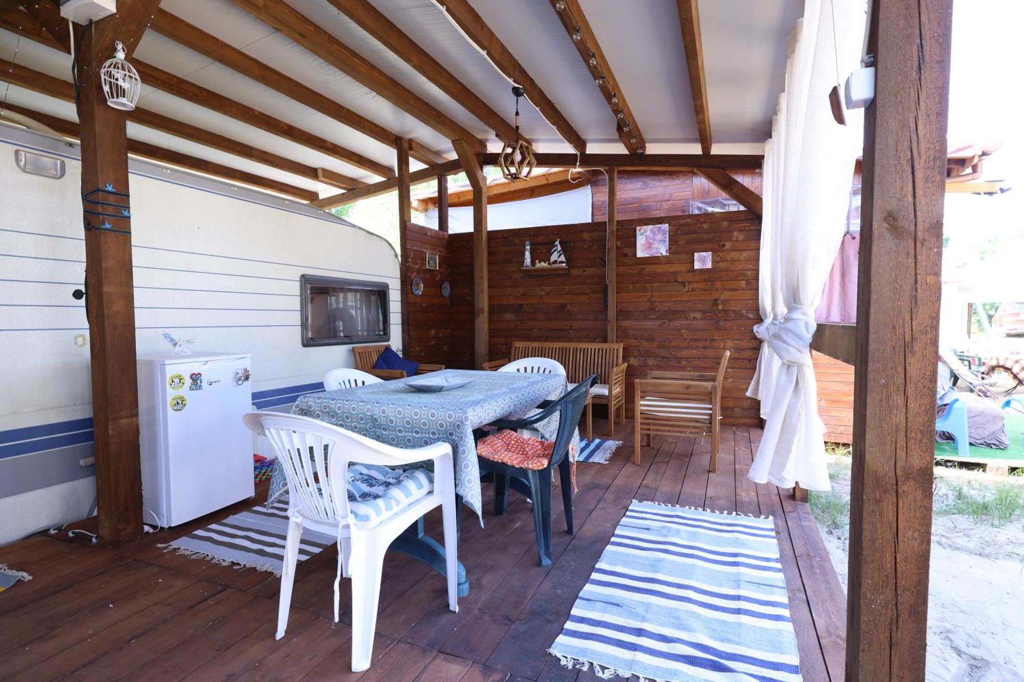 Sea Caravan On The Beach 希典 外观 照片