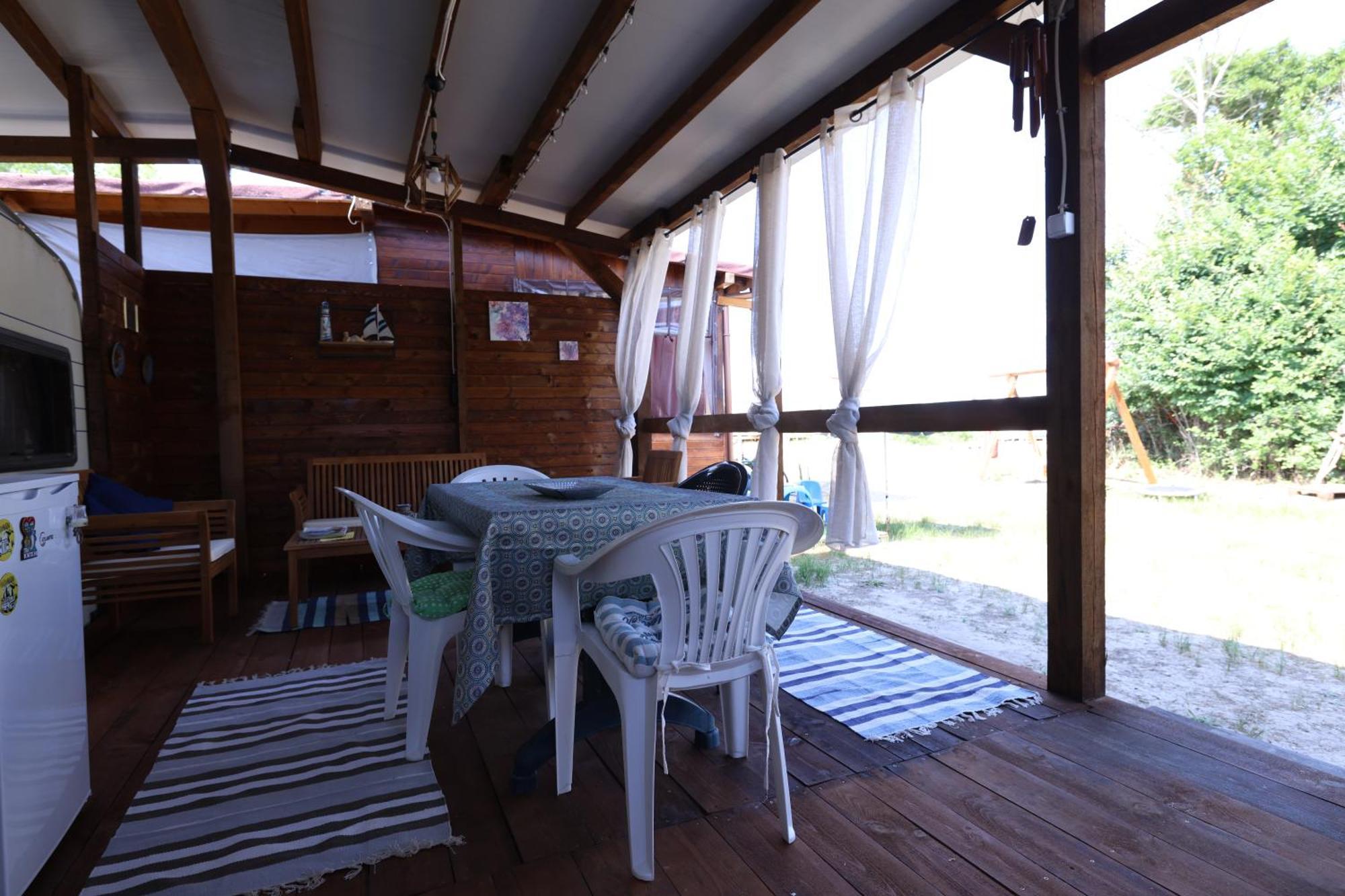 Sea Caravan On The Beach 希典 外观 照片